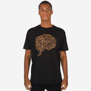 t shirt Digital brain