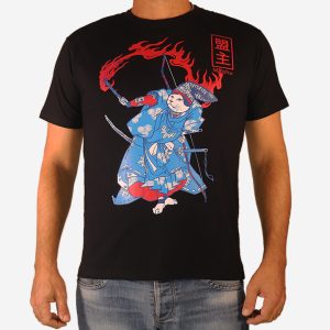 t shirt fire cat