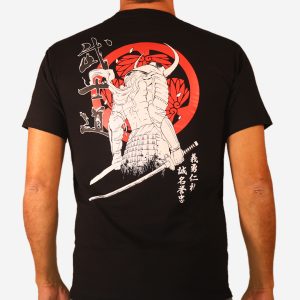 T-shirt Japan Samurai katana warrior