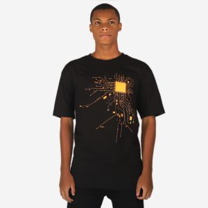 t shirt motherboard black