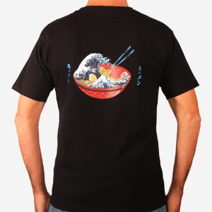 t shirt Ramen wave
