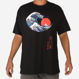 t shirt Japan great wave