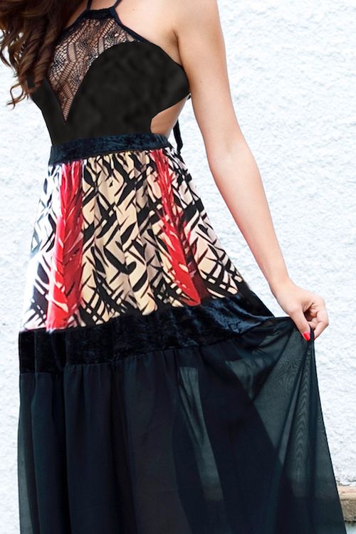 Copricostume gonna lunga Monica Wabi Sabi - immagine 3